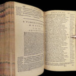 1642 VIRGIL 1ed Aeneid Georgics Eclogues Bucolics Mythology Farnaby Commentary