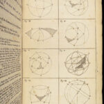 1690 ENGLISH Astronomy & Geometry Math Tables Tycho Planets ZODIAC 1ed Leybourn