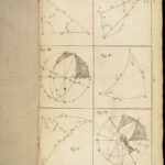 1690 ENGLISH Astronomy & Geometry Math Tables Tycho Planets ZODIAC 1ed Leybourn