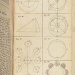 1690 ENGLISH Astronomy & Geometry Math Tables Tycho Planets ZODIAC 1ed Leybourn