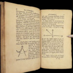 1698 Ozanam Geometry Mathematics Trigonometry Planimetry Longimetry Illustrated