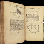 1698 Ozanam Geometry Mathematics Trigonometry Planimetry Longimetry Illustrated