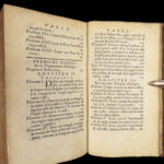 1698 Ozanam Geometry Mathematics Trigonometry Planimetry Longimetry Illustrated