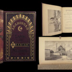 1875 Land of Arabian Nights 1ed PERSIA Arabia Illustrated Holy Land Fogg