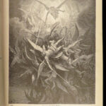 1890 ENORMOUS John Milton Paradise Lost Gustave Dore Gallery Illustrated FOLIO