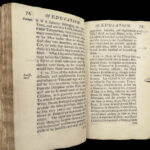 1693 TRUE 1ed John LOCKE Concerning Education GOBLINS Boogeyman Bloody Bones