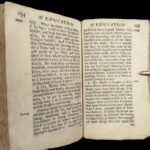 1693 TRUE 1ed John LOCKE Concerning Education GOBLINS Boogeyman Bloody Bones