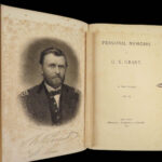 1885 Civil War 1ed Memoirs of Union General Ulysses S. Grant Illustrated MAPS 2v