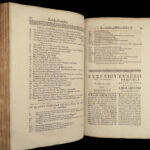 1672 ENORMOUS Eusebius Early Church History Greek & Latin Bible Fathers FOLIO