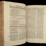 1672 ENORMOUS Eusebius Early Church History Greek & Latin Bible Fathers FOLIO