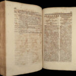 1672 ENORMOUS Eusebius Early Church History Greek & Latin Bible Fathers FOLIO