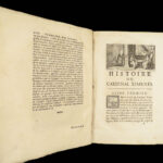 1693 Spanish Inquisition 1ed Cardinal Ximenes History Catholic Church Flechier