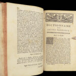 1770 Dictionary of CULTS China India Persia Muslim Astrology Pagan Occult Croix