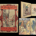 1922 Don Quixote Cervantes Thomas Shelton English Walter Crane ART Illustrated