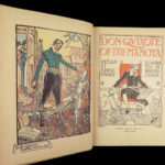 1922 Don Quixote Cervantes Thomas Shelton English Walter Crane ART Illustrated