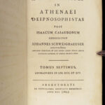 1801 ANCIENT GREEK RECIPES Athenaeus of Naucratis Deipnosophistae Cookbook 14v