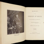 1868 Conquest of Peru Inca Mexico Spain Ferdinand & Isabella Prescott Works 16v