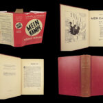 1939 MEIN KAMPF 1st ed Adolf Hitler World War II Germany Anti-Semitism MAP