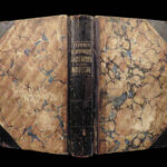 1853 Atlas Cities & State MAPS America Geography Fanning Illustrated Gazetteer