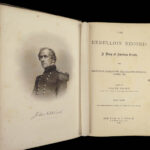 1862 CIVIL WAR 1ed Rebellion Record Moore Battle MAPS 6v CALIFORNIA Provenance