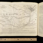 1862 CIVIL WAR 1ed Rebellion Record Moore Battle MAPS 6v CALIFORNIA Provenance