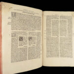 1525 Saint Jerome 1ed Bible Commentary ERASMUS Prophets ORIGEN Homilies FOLIO