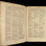 1688 ENORMOUS Italian English Dictionary John Florio Renaissance Humanism FOLIO