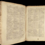 1688 ENORMOUS Italian English Dictionary John Florio Renaissance Humanism FOLIO