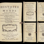 1690 Chevreau History of World AMERICA Mexico Jerusalem Persia Syria 5v SET