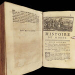 1690 Chevreau History of World AMERICA Mexico Jerusalem Persia Syria 5v SET