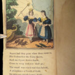 1835 Cinderella Color Illustrated Fairy Tales Disney Fantasy Perrault Grimm RARE