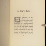 1904 Mark Twain 1ed A Dog’s Tale Humor Puppies St Bernard Collie Illustrated