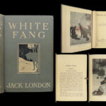 1906 White Fang by Jack London 1st ed Adventure Novel Illustrated Wolves Indians