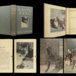 1906 White Fang by Jack London 1st ed Adventure Novel Illustrated Wolves Indians