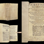 1596 EXORCISMS Scrutinium Sacerdotale Catholic Indulgences Prayers Incarnato