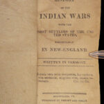 1812 INDIAN Wars 1ed Christopher Columbus Americana Torture New England RARE