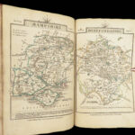 1812 ENGLAND ROADS Wales 43 MAPS Topography Atlas Travel Companion John Cary