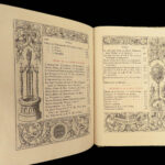 1878 STUNNING Catholic Book of Hours of Virgin Mariology Queyroy ART Binding