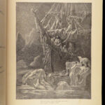 1889 HUGE FOLIO Rime Ancient Mariner Samuel Coleridge Gustave Dore Illustrated