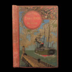 1894 Jules Verne Around the World in 80 Days Adventure Voyages French Hetzel