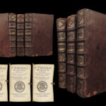 1699 VIRGIL Aeneid Georgics Eclogues Bucolics Mythology Jesuit Larue 3v SET