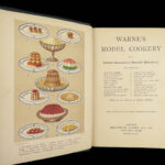 1890 Jewry Model Cookery Cooking Food Illustrated Baking Recipes Wine Warne