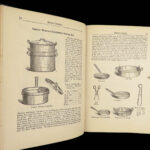 1890 Jewry Model Cookery Cooking Food Illustrated Baking Recipes Wine Warne