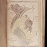 1852 1st ed Owen’s Geological Survey MAPS Fossils Wisconsin Iowa Minnesota Lakes