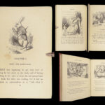 1874 ALICE 1ed Adventures in Wonderland Lewis Carroll John Tenniel ART Fantasy