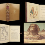 1884 Ancient EGYPT 1ed Pharaohs Thebes Pyramids Sphinx FINE BINDING Illustrated