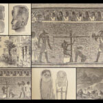 1884 Ancient EGYPT 1ed Pharaohs Thebes Pyramids Sphinx FINE BINDING Illustrated