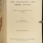 1884 Ancient EGYPT 1ed Pharaohs Thebes Pyramids Sphinx FINE BINDING Illustrated