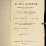 1827 TRUE 1st English Cuvier Animal Kingdom Illustrated Fossils Birds Indian 5v