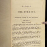 1856 Mormons Latter-Day Saints Mormonism Gold Rush Utah Missouri WARS Polygamy